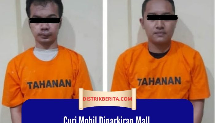 Curi Mobil Di Parkiran Mall, Dua Oknum Polisi Terancam Dipecat