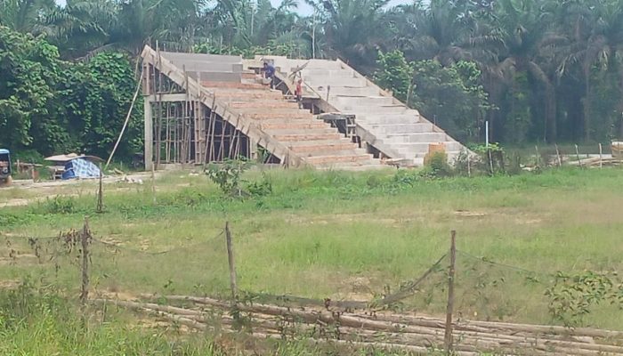 Diduga banyak proyek mangkrak di Desa Penyabungan, Ispektorat Tanjabbarat bisa apa ?