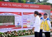 Presiden Jokowi Resmikan Jalan Tol Pamulang-Cinere-Raya Bogor