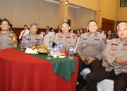 Kapolresta Jambi hadiri Perayaan Natal TNI-POLRI Tahun 2023 di Ratu Convention Centre (RCC) Kota Jambi.