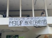 Tiga Tahun Tanpa BEM Universitas : Mahasiswa UNJA Gelar Aksi Protes