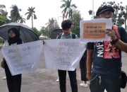 Koalisi Penyelamat Pilar Demokrasi di Jambi Demo Tolak RUU Penyiaran