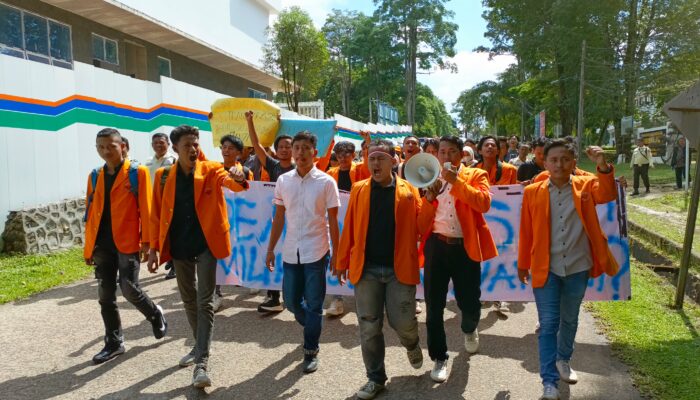 Aliansi Mahasiswa UNJA kembali Gelar Aksi Demonstrasi di Kampus