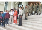 Awasi Jambi Demo di Depan Kantor Gubernur dan DPRD Provinsi Jambi Gegara Hancurnya Dunia Pendidikan di Jambi