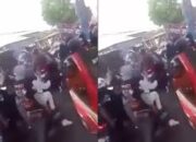 Konvoi Pesilat Halangi Mobil Damkar, Tak Minggir Walau Sudah Diklakson Berulang Kali