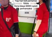 Waduh, Beli Pertamax Rp.100Ribu Kena Potongan Admin Rp.5Ribu