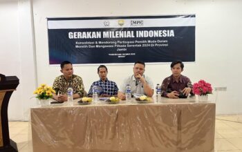 Menghadapi Pilkada 2024, Gerakan Milenial Nasional mendorong partisipasi anak muda dalam Pilkada Jambi