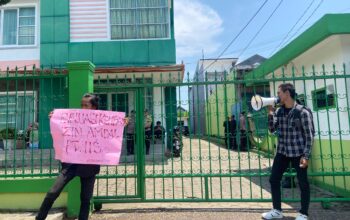 Masyarakat Gelar Aksi Demo Terkait Kerusakan Lingkungan Limbah Anak Perusahaan PT. AsianAgri