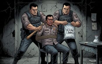 Brutalnya Oknum Penyidik : Bripka Meigi Mengaku Dipukuli Kompol Elyas dan Tim demi Skenario Sabu 0,5 kg