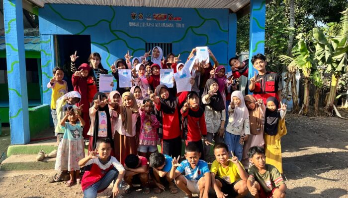 Mahasiswa KKN Tematik Literasi Gelombang 116 Unhas Gelar Program AKSARA, Tumbuhkan Minat Baca Anak Melalui Membaca Nyaring