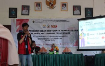 Melek Digital, Dekat dengan AI: Mahasiswa KKN Unhas Dorong Masyarakat Kamanre Menjadi Warga Digital yang Cerdas dan Adaptif