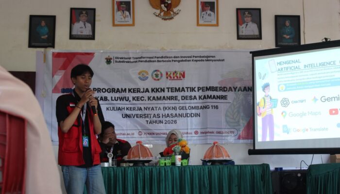 Melek Digital, Dekat dengan AI: Mahasiswa KKN Unhas Dorong Masyarakat Kamanre Menjadi Warga Digital yang Cerdas dan Adaptif